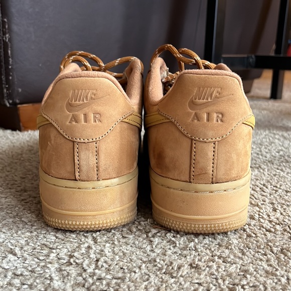Nike Air Force 1 '07 WB Flax/Wheat-Gum Light Brown - Picture 7 of 8